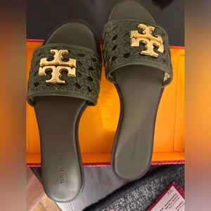 Tory Burch Everly Slide- Paris Napa
